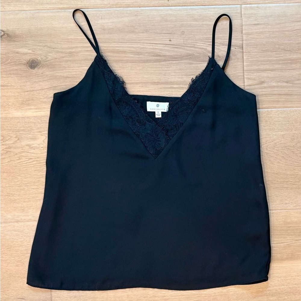 Socialite Black Camisole Size S